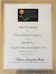 Award from SCBWI Central California for Most Promising in the Picture Book Category.