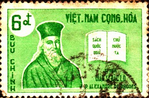 Alexandre de Rhodes stamp South Vietnam