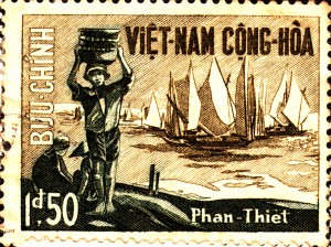 South Vietnam stamp scenes of Phan Thiết