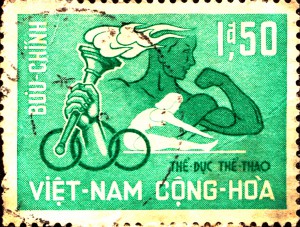 1965 South East Olympics stamp
