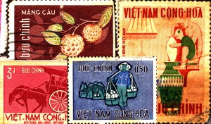 Stamps from South Vietnam 1967