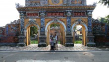 At the Citadel in Hue