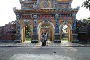 At the Citadel in Hue
